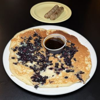 Chet's Diner - Blueberry Pancakes and a side of Sausage - Diners Near Me - Northborough, Massachusetts Chet's Diner - Blueberry Pancakes and a side of Sausage - Diners Near Me - Northborough, Massachusetts