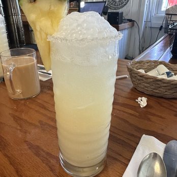 Mandy & Matt’s Cafe - Dole whip mimosa - Breakfast & Brunch Near Me - Portland, Maine