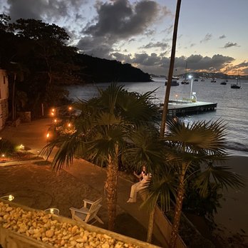Zozo's - Looking out my table - Seafood Near Me - St John, Virgin Islands