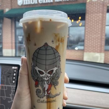 Umbrella Tea House - Brown Sugar Milk tea with Tapioca - Bubble Tea Near Me - Schaumburg, Illinois