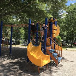 Witch Meadow Lake Family Campground - Play ground fun time