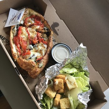 HomeSlyce - JHU - Lunch combo - salad and pizza - Pizza Near Me - Baltimore, Maryland