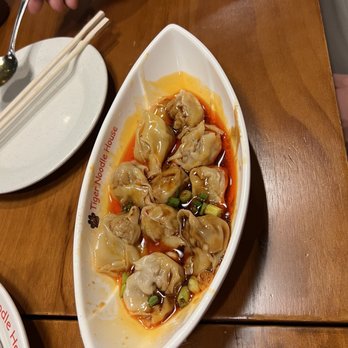 Tiger Noodle House - 10 Piece Spicy Wontons - Chinese Near Me - Katy, Texas Tiger Noodle House - 10 Piece Spicy Wontons - Chinese Near Me - Katy, Texas