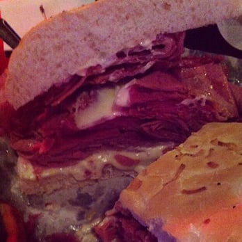 Airport Wheat & Rye - yummy corned beef & swiss! - New American Near Me - Romulus, Michigan