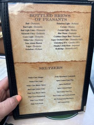 Menu photo 2 Holy Grail Epping, NH