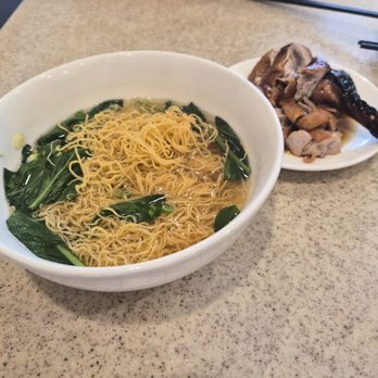 Ming's Bar B Que - Duck Noodle Soup.   Generous amount of meat. - Barbeque Near Me - Doraville, Georgia