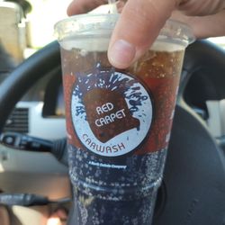 Red Carpet Carwash - Vanilla Coke fountain style...yummiest is so...