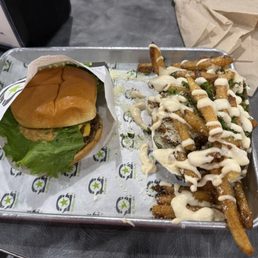 Double Cheeseburger and Urban Fries