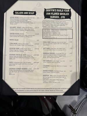 Menu photo 6 Griffins Grill Los Alamitos, CA