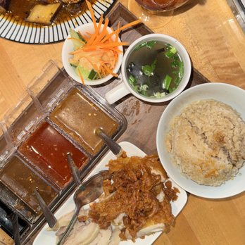 Luck Gai Cafe - Kow Mun Gai Light - Combo Love their assortment of house sauces - Chicken Shop Near Me - Anaheim, California Luck Gai Cafe - Kow Mun Gai Light - Combo Love their assortment of house sauces - Chicken Shop Near Me - Anaheim, California