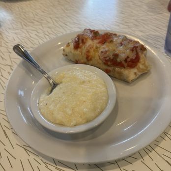 Reveille Coffeehouse Cafe - Breakfast Burrito w/ Side of Grits - American Near Me - Acworth, Georgia Reveille Coffeehouse Cafe - Breakfast Burrito w/ Side of Grits - American Near Me - Acworth, Georgia