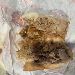 ##17 Mike's Famous Philly definitely nothing like the pictures on the menu
