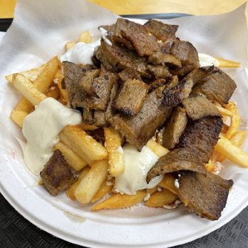 Gyro Sababa - 12. Gyro fries with meat - Mediterranean Near Me - Shoreline, Washington