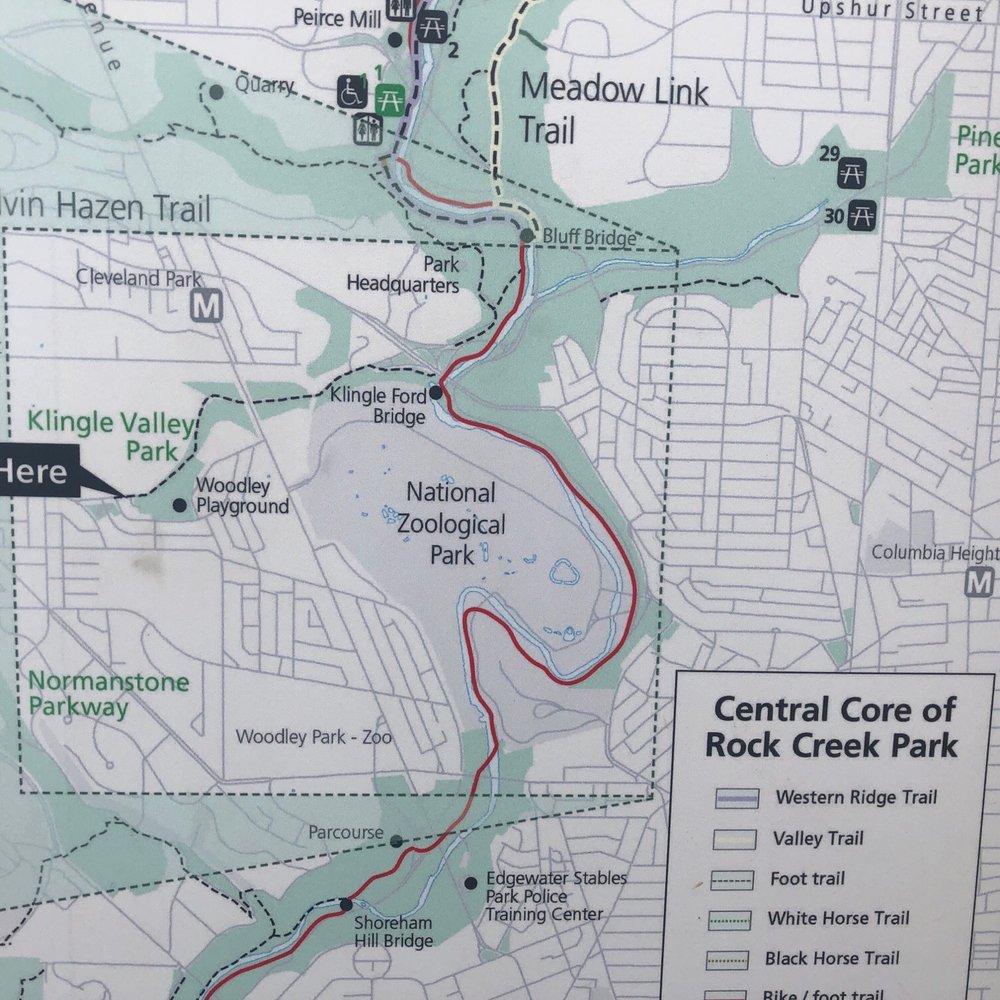Klingle Valley Trail - Hiking Near Me - Washington, DC, District of Columbia