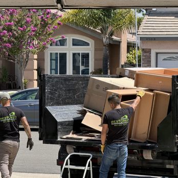 Restored Dumpster Rental - The 2-man team made short work of our trash/furniture removal. Thanks guys! - Junk Removal & Hauling Near Me