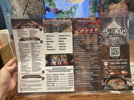 Menu photo 5 Soru Ramen Sushi and Seafood Henderson, NV Menu photo 5 Soru Ramen Sushi and Seafood Henderson, NV
