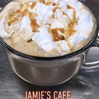 Jamie's Cafe - Vanilla espresso... super yummy! - Cafes Near Me - Elk Grove, California