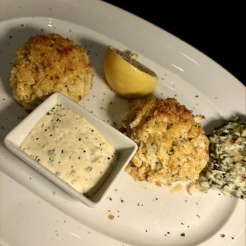 Steak 48 Del Mar - Maryland Style Lump Crab Cakes were excellent.  I could eat 30 of these. - Steakhouses Near Me - Del Mar, California