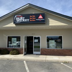 Prock's Paint Bucket - Prock's Paint Bucket New Sign Is Up