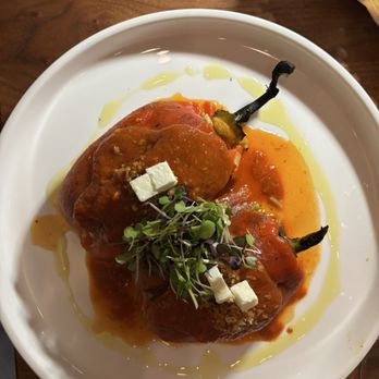 Molyvos - Stuffed peppers - Wine Bars Near Me - New York, New York