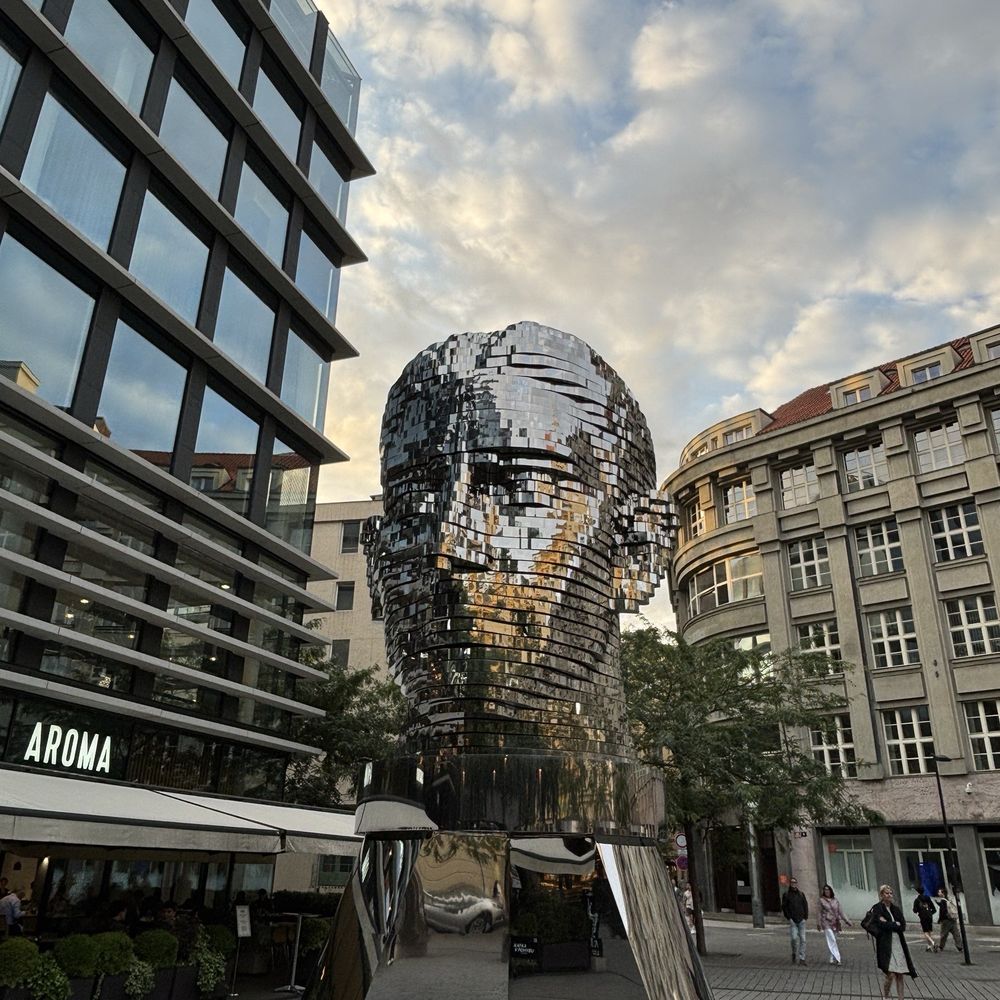 Franz Kafka Statue - Landmarks & Historical Buildings Near Me - Prague, Puerto Rico