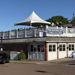 Bayfield Inn - Rooftop deck.