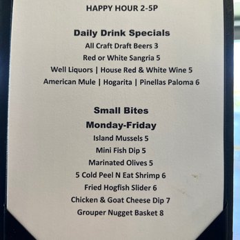 Hog Island Fish Camp - We might be here at 2! - Seafood Near Me - Dunedin, Florida