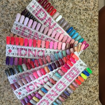 Nails Tech - Dipping colors - Nail Salons Near Me - Cathedral City, California