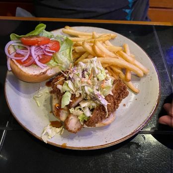 Three's Bar & Grill - Chicken katsu sandwich - Asian Fusion Near Me - Kihei, Hawaii