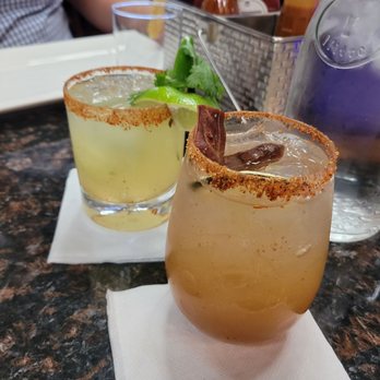 Baha Restaurant - Front Mezcalito Tamarindo  Back El Escorpion - Seafood Near Me - Chicago, Illinois