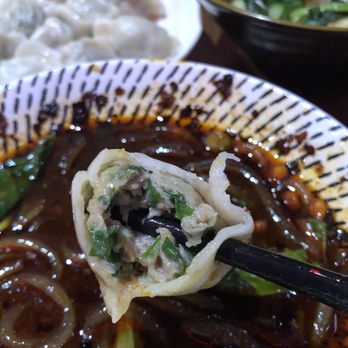 Dainty Sichuan Noodle Express - Dumpling internal goodness - Szechuan Near Me - Sydney, NSW Dainty Sichuan Noodle Express - Dumpling internal goodness - Szechuan Near Me - Sydney, NSW