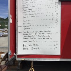 Jim's Joint - Menu Board door today's offerings.