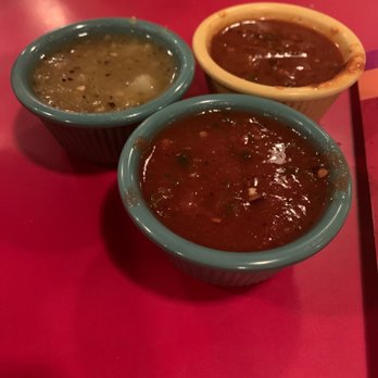 Salsa Brava - Salsa tomatillo with pineapple, salsa de la Casa and extra hot habanero - Mexican Near Me - Flagstaff, Arizona Salsa Brava - Salsa tomatillo with pineapple, salsa de la Casa and extra hot habanero - Mexican Near Me - Flagstaff, Arizona