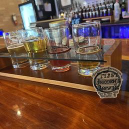 A flight of great beer!