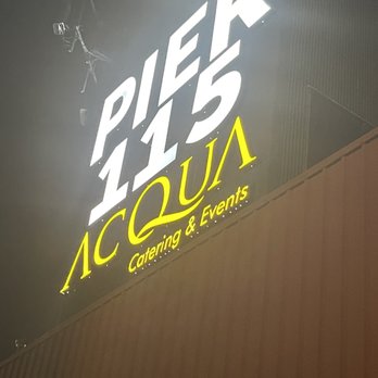 Pier 115 - Restaurant sign - Sports Bars Near Me - Edgewater, New Jersey