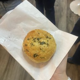 Garlic and cream cheese donut Garlic and cream cheese donut