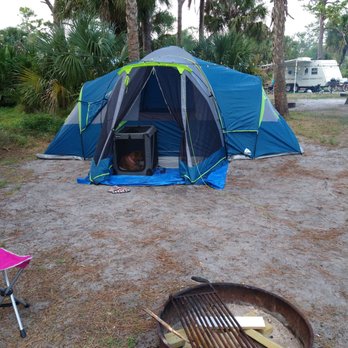 Jonathan Dickinson State Park - Our lot and firepit - Parks Near Me - Hobe Sound, Florida Jonathan Dickinson State Park - Our lot and firepit - Parks Near Me - Hobe Sound, Florida