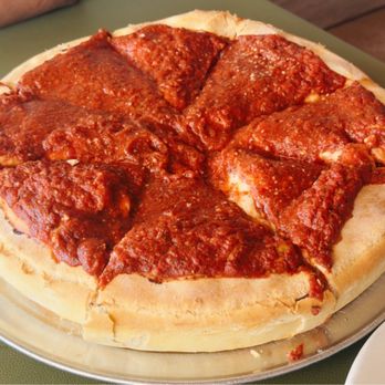 Little Sicily Pizza - Chicago Stuffed Pizza with Four Toppings (14 Inch) - Pizza Near Me - Surprise, Arizona