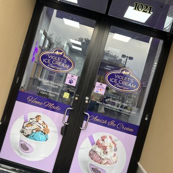 Violet's Ice Cream - Front door - Ice Cream & Frozen Yogurt Near Me - Lake Mary, Florida Violet's Ice Cream - Front door - Ice Cream & Frozen Yogurt Near Me - Lake Mary, Florida