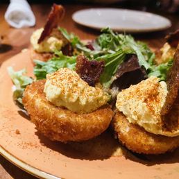 Crispy Deviled Eggs Crispy Deviled Eggs