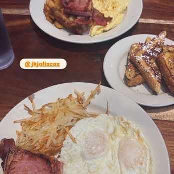 JK Jalisco’s Kitchen - Jk breakfast platter. We sub the pancakes for French toast. - Breakfast & Brunch Near Me - Moreno Valley, California JK Jalisco’s Kitchen - Jk breakfast platter. We sub the pancakes for French toast. - Breakfast & Brunch Near Me - Moreno Valley, California