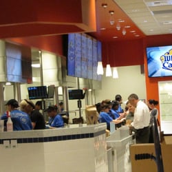 White Castle - Kitchen staff practicing 3 days before opening