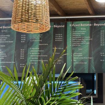 K Fried Banana - Menu 10/25 - Desserts Near Me - Reseda, California