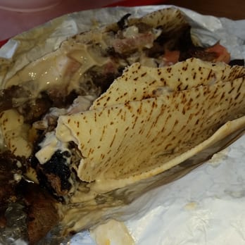 Zankou Chicken - Tri-tip shawerma. A bit small and messily made but good - Mediterranean Near Me - Pasadena, California