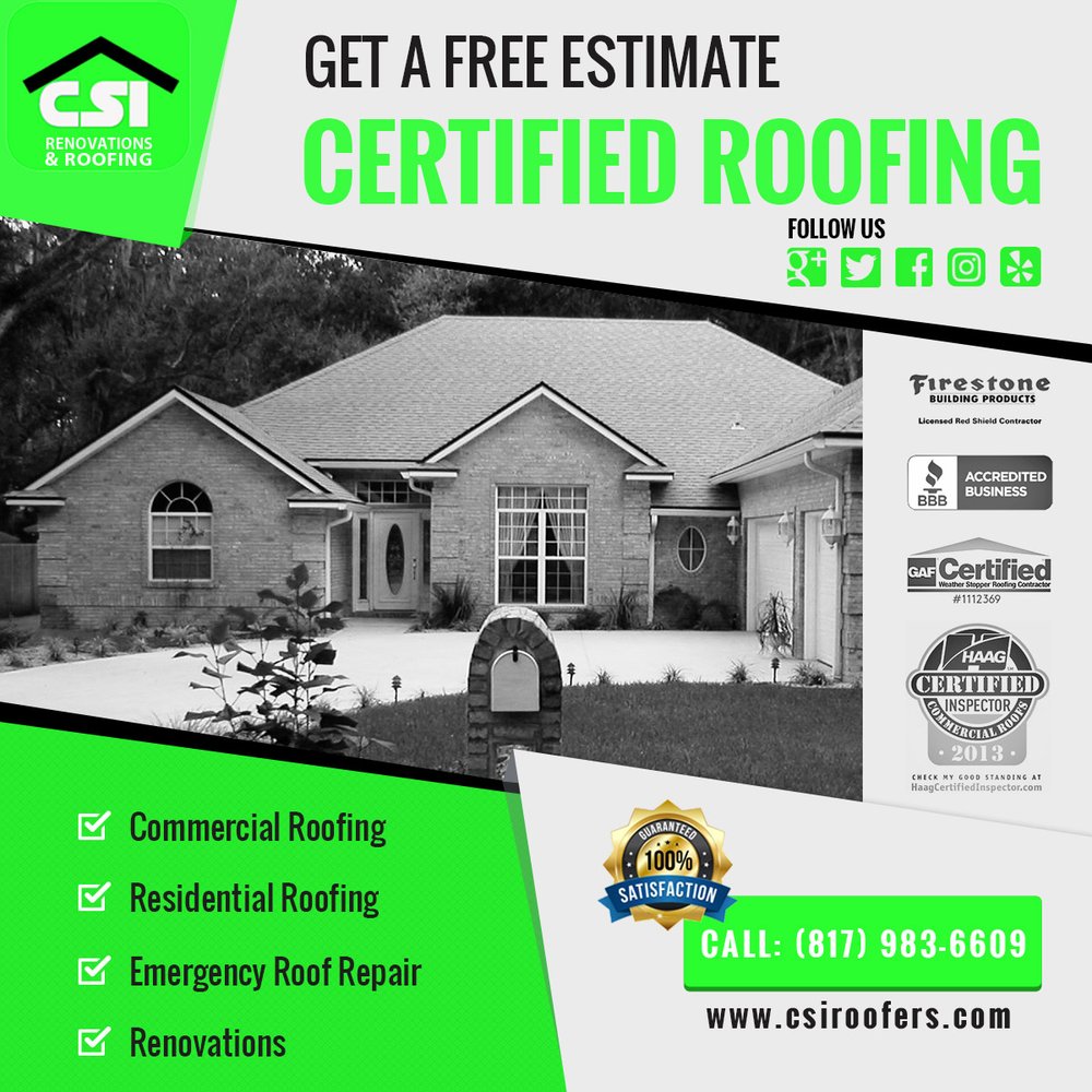 Slide of CSI Renovations and Roofing