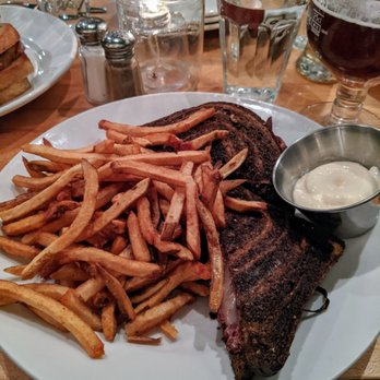 Hopleaf Bar - Duck reuben + fries - Gastropubs Near Me - Chicago, Illinois