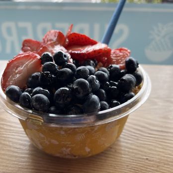 Playa Bowls - Blueberry & Strawberry Mango Bowl - Coffee & Tea Near Me - Merrick, New York Playa Bowls - Blueberry & Strawberry Mango Bowl - Coffee & Tea Near Me - Merrick, New York