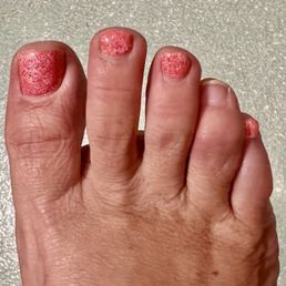 Fell off on day 4