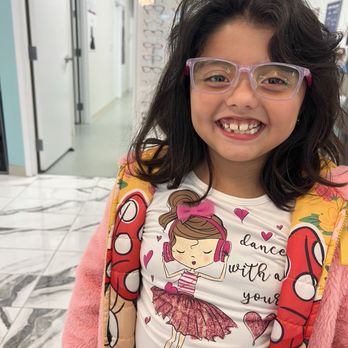 Orion Optical - She's all happy with her new glasses thank you guys for the experience for Sophia getting her new pair of glasses - Optometrists Near Me - Concord, California