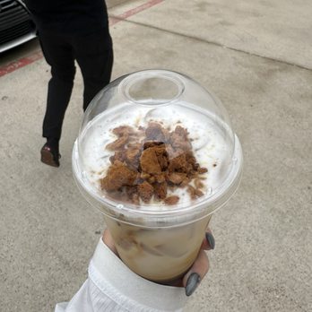 Tom N Toms coffee - Dalgona Latte - Coffee & Tea Near Me - Dallas, Texas Tom N Toms coffee - Dalgona Latte - Coffee & Tea Near Me - Dallas, Texas